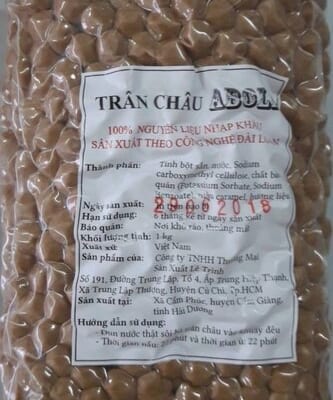 TRÂN CHÂU ĐEN ( ABOLI - VIỆT NAM)