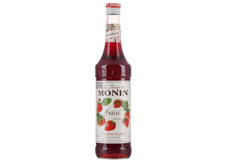 SIRO DÂU Fraise strawberry ( MONIN- MALAYSIA)